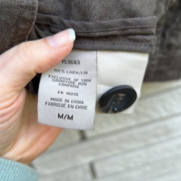 Marvin Richards Brown 100% Linen Jacket Sz M - Picture 9 of 9